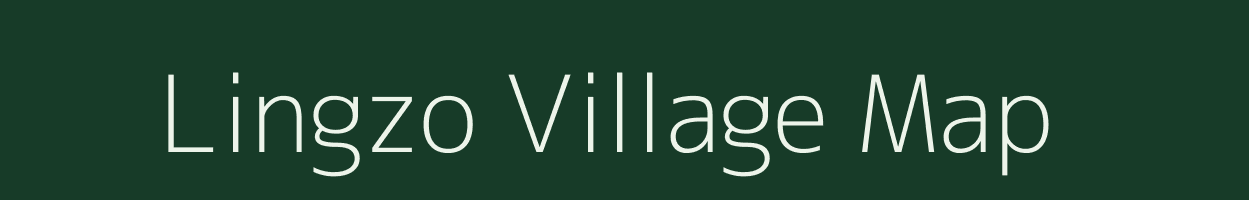 Lingzo village map in Sikkim
