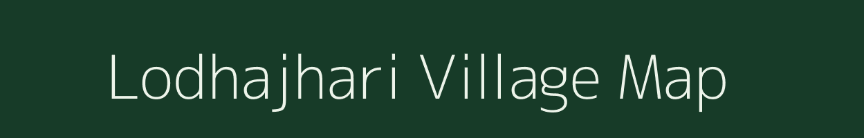 Lodhajhari village map in Odisha