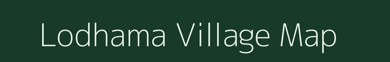 Lodhama village map in West Bengal