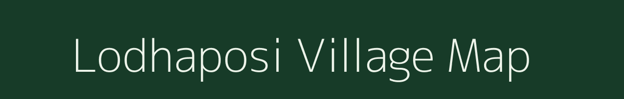 Lodhaposi village map in Odisha