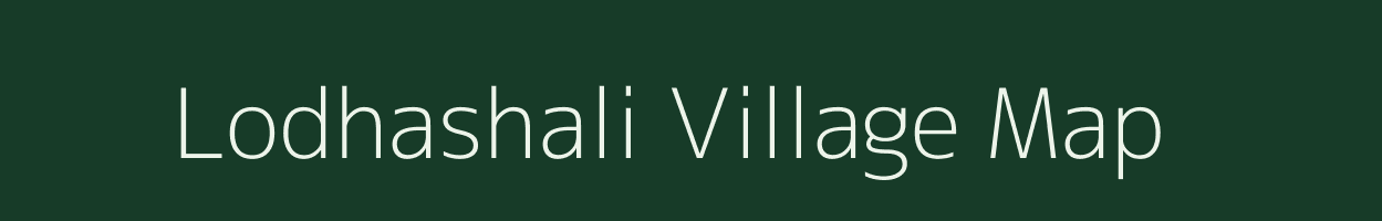 Lodhashali village map in West Bengal