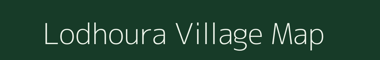 Lodhoura village map in Uttar Pradesh