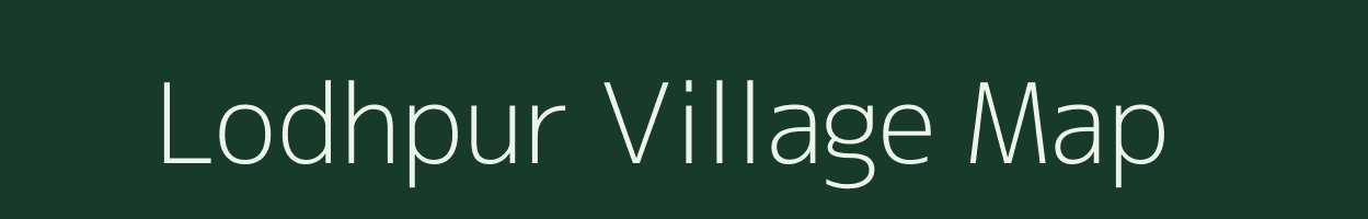 Lodhpur village map in Uttar Pradesh