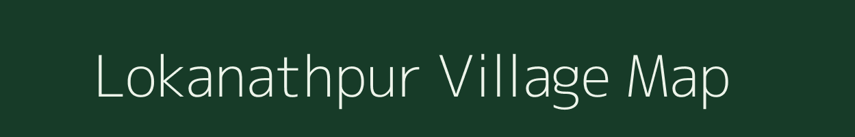 Lokanathpur village map in Odisha