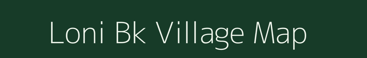 Loni Bk village map in Maharashtra