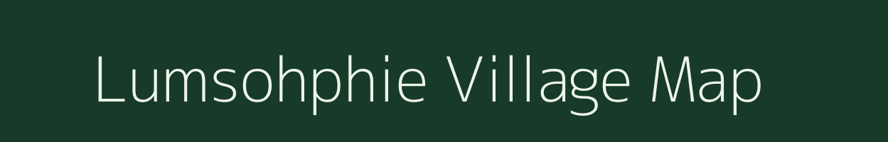 Lumsohphie village map in Meghalaya