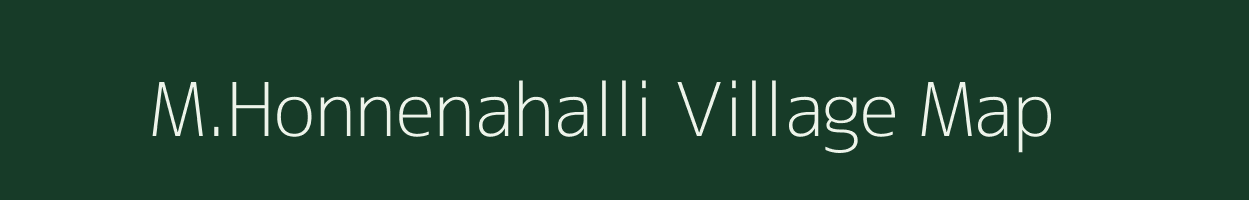 M.Honnenahalli village map in Karnataka