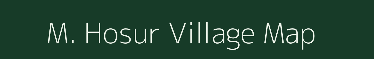 M. Hosur village map in Karnataka