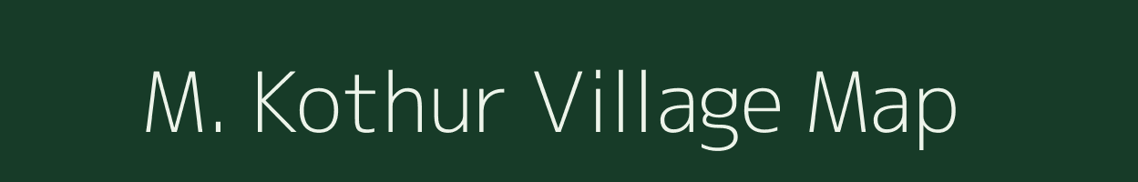 M. Kothur village map in Karnataka