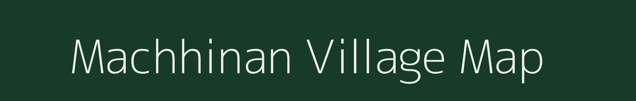 Machhinan village map in West Bengal