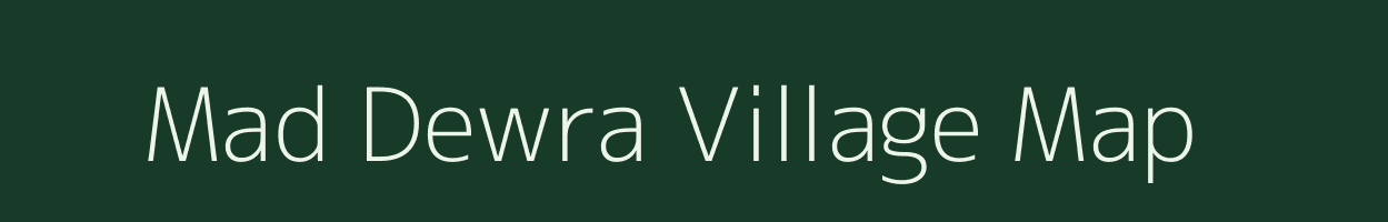 Mad Dewra village map in Madhya Pradesh