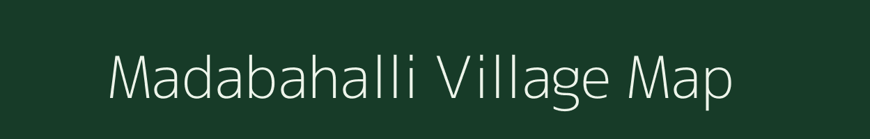 Madabahalli village map in Karnataka