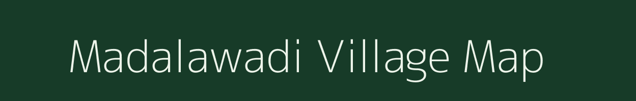 Madalawadi village map in Maharashtra