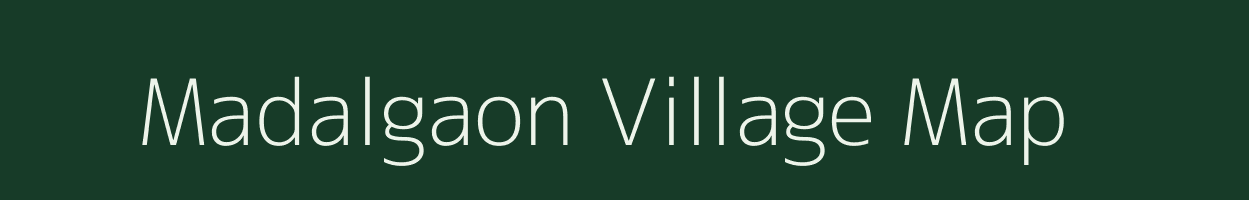 Madalgaon village map in Rajasthan