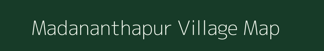 Madananthapur village map in Andhra Pradesh