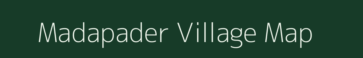 Madapader village map in Odisha