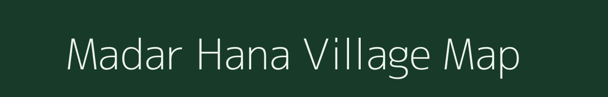 Madar Hana village map in Uttar Pradesh