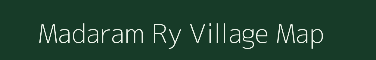 Madaram Ry village map in Maharashtra