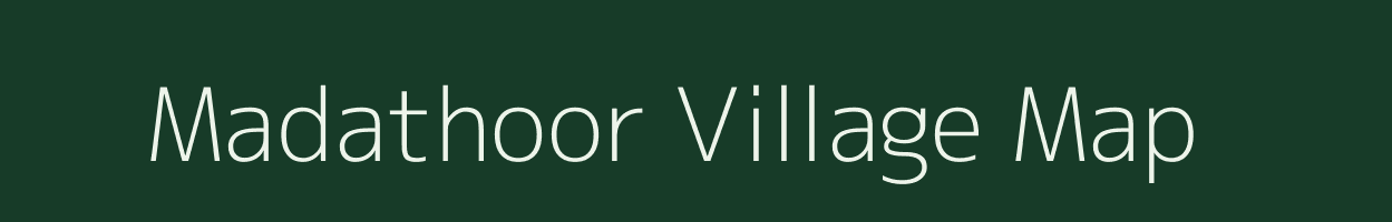 Madathoor village map in Tamil Nadu