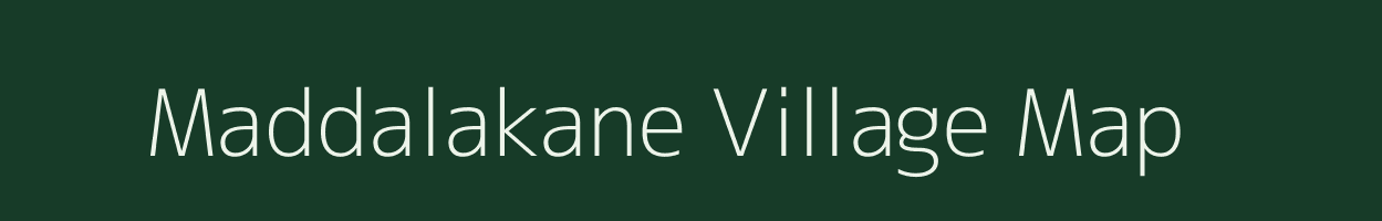 Maddalakane village map in Karnataka