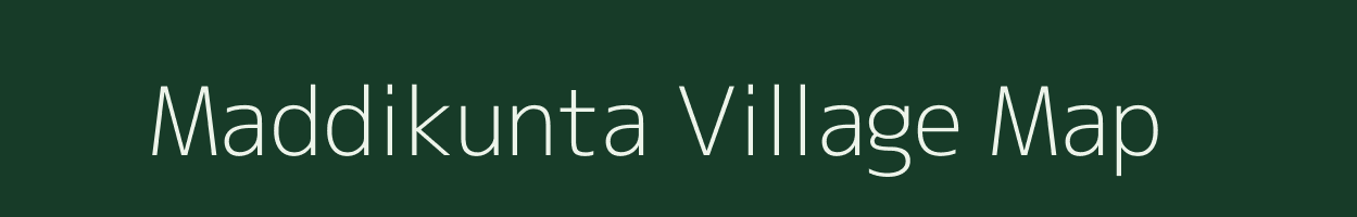 Maddikunta village map in Andhra Pradesh