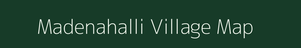 Madenahalli village map in Karnataka