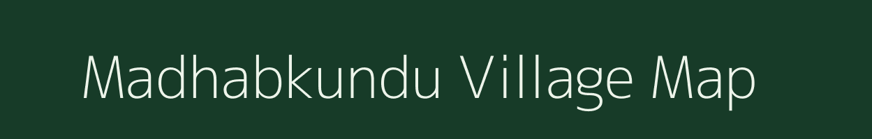 Madhabkundu village map in West Bengal