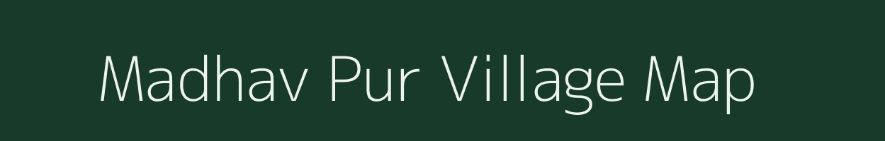 Madhav Pur village map in Uttar Pradesh