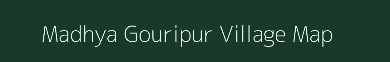 Madhya Gouripur village map in West Bengal