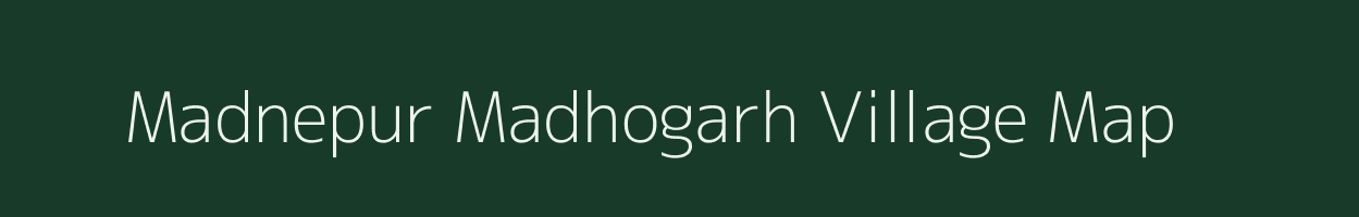 Madnepur Madhogarh village map in Uttar Pradesh