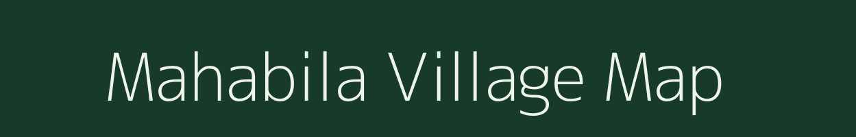 Mahabila village map in West Bengal