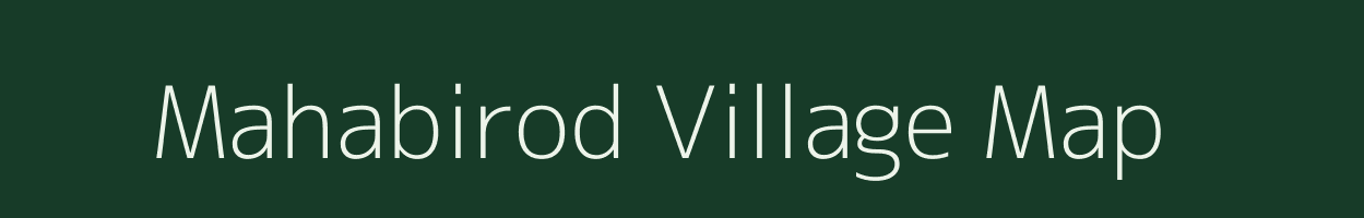 Mahabirod village map in Odisha