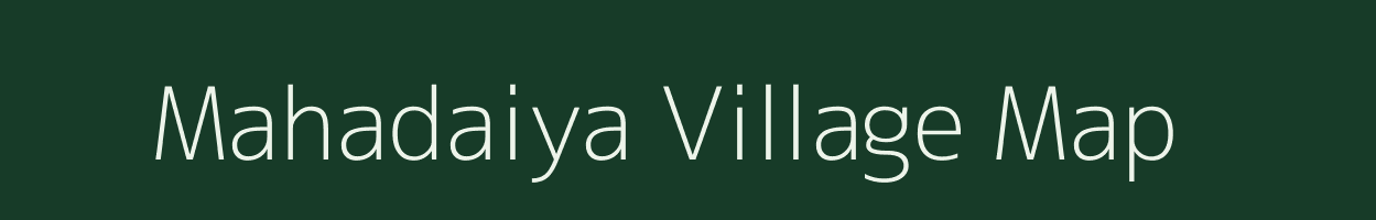 Mahadaiya village map in Uttar Pradesh