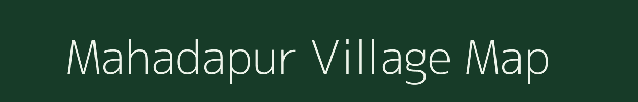 Mahadapur village map in Maharashtra