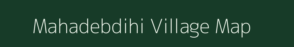 Mahadebdihi village map in Odisha