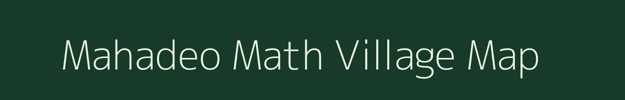 Mahadeo Math village map in Bihar