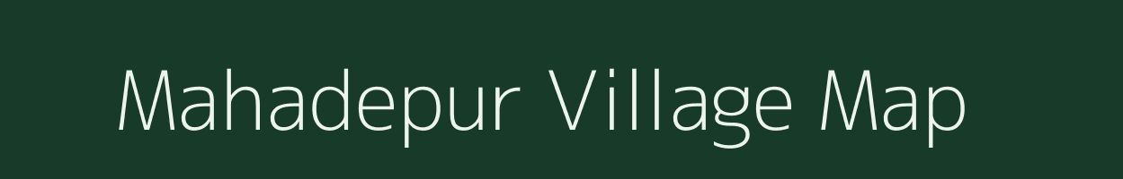 Mahadepur village map in Uttar Pradesh