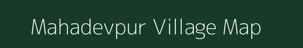 Mahadevpur village map in Uttar Pradesh