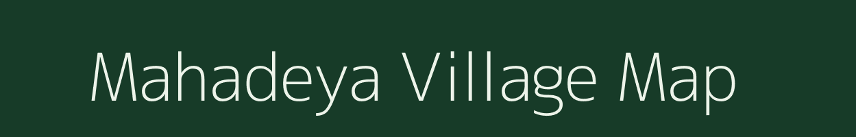 Mahadeya village map in Uttar Pradesh