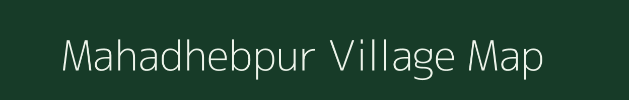 Mahadhebpur village map in Odisha