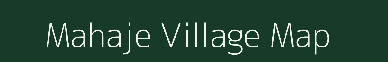 Mahaje village map in Maharashtra