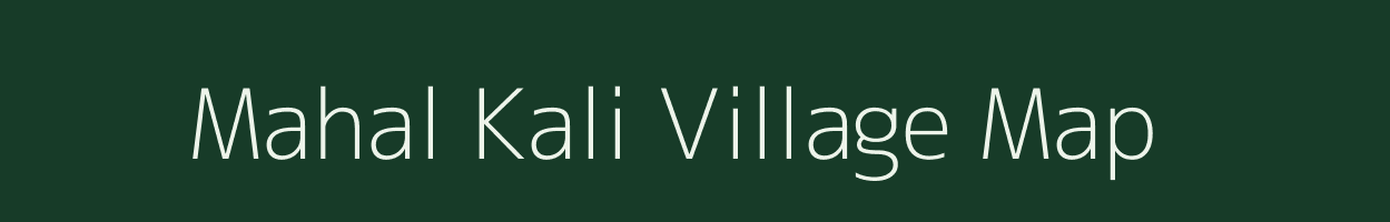 Mahal Kali village map in Maharashtra