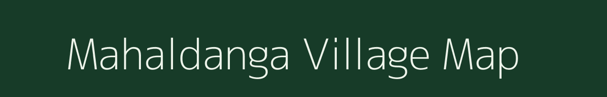 Mahaldanga village map in West Bengal