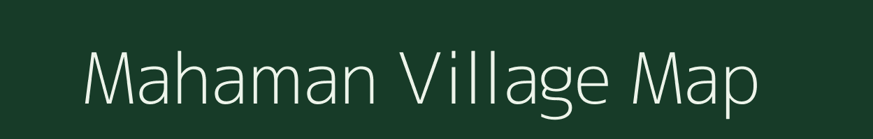 Mahaman village map in Madhya Pradesh