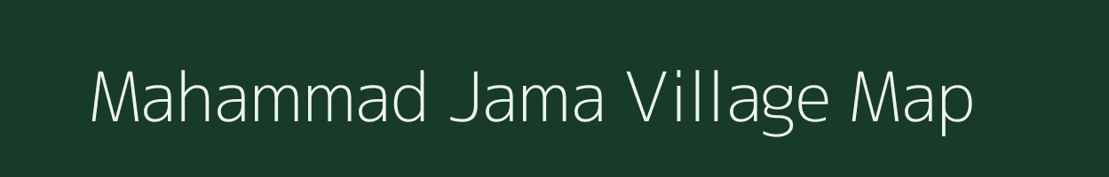 Mahammad Jama village map in West Bengal