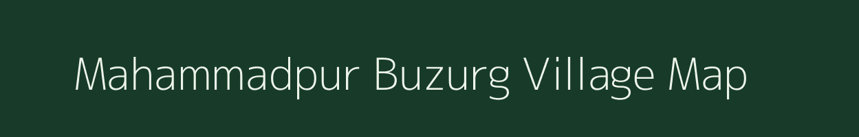 Mahammadpur Buzurg village map in Bihar