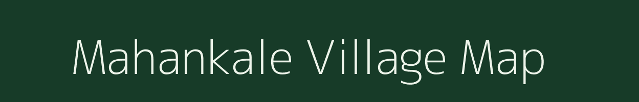 Mahankale village map in Maharashtra