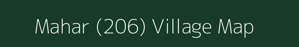 Mahar (206) village map in Punjab