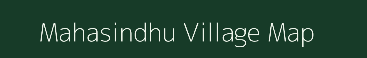 Mahasindhu village map in Odisha