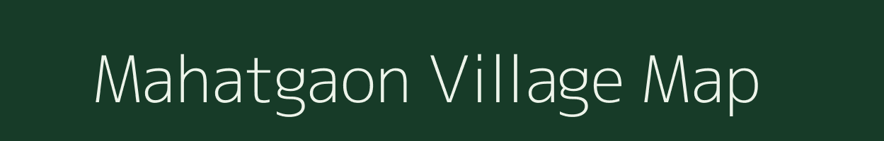 Mahatgaon village map in Rajasthan